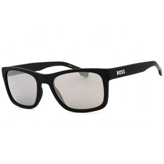 Hugo Boss BOSS 1569/S Sunglasses MTT BLACK/SILVER SP-AmbrogioShoes