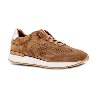 Jose Real Carrera P305 Men's Shoes Brown Suede Leather Casual Sneakers (RE2243)-AmbrogioShoes