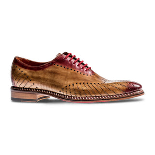 Jose Real Veloce R2308 Men's Shoes Cuoio Brown Calf-Skin Leather England Oxfords (RE2229)-AmbrogioShoes