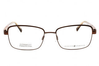 Joseph Abboud JA4092 Eyeglasses Brown / Clear Lens-AmbrogioShoes