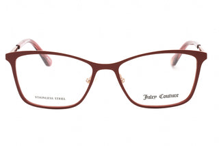 Juicy Couture JU 190 Eyeglasses Matte burgundy /Clear demo lens-AmbrogioShoes