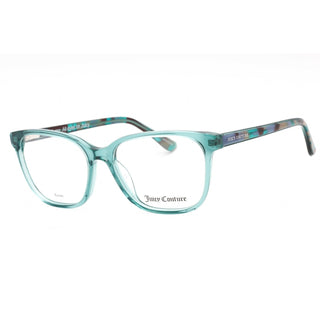Juicy Couture JU 213 Eyeglasses CRY TEAL / Clear demo lens-AmbrogioShoes