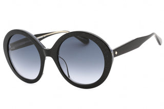 Kate Spade ZYA/G/S Sunglasses Black / Grey Shaded Women's-AmbrogioShoes