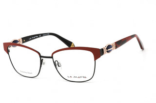 La Matta LMV3249 Eyeglasses Red / Clear Lens-AmbrogioShoes