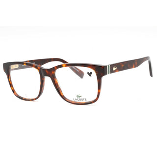 Lacoste L2937 Eyeglasses DARK HAVANA / Clear demo lens-AmbrogioShoes