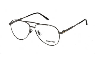 Longines LG5003-H Eyeglasses Shiny Gunmetal / Clear Lens-AmbrogioShoes