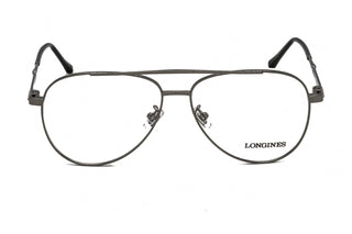 Longines LG5003-H Eyeglasses Shiny Gunmetal / Clear Lens-AmbrogioShoes