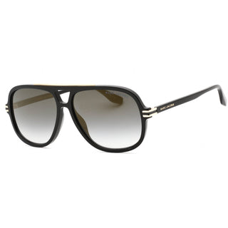 Marc Jacobs MARC 468/S Sunglasses Black / Gold Gradient Grey Mirror-AmbrogioShoes