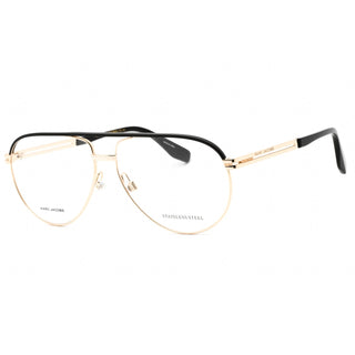 Marc Jacobs MARC 474 Eyeglasses GOLD BLACK/Clear demo lens-AmbrogioShoes