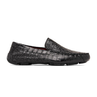 Marco Di Milano Remo Men's Shoes Exotic Crocodile Moccasin Driver Loafers (MDM1188)-AmbrogioShoes