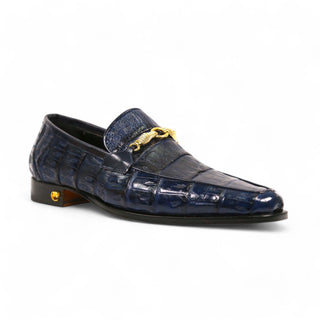 Mauri 4800/5 Men's Shoes Exotic Crocodile Horsebit Loafers (MA5652)-AmbrogioShoes