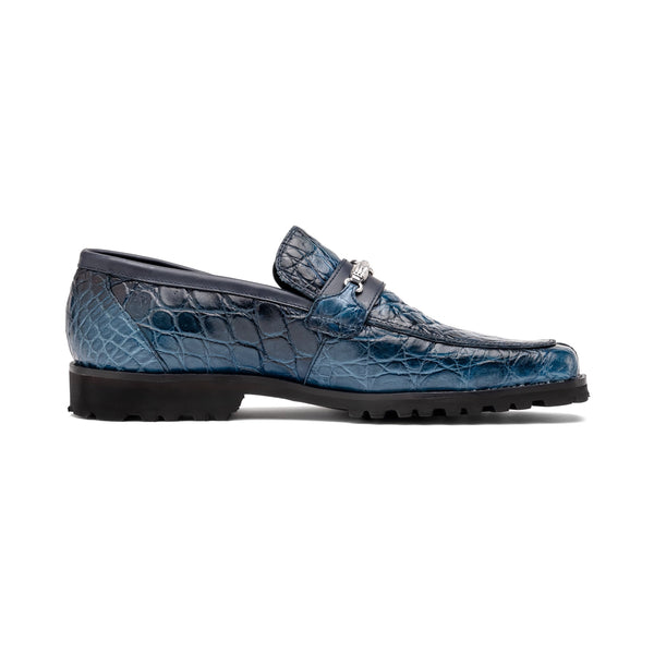 Mauri Orefici Men's Wonder Blue Loafers