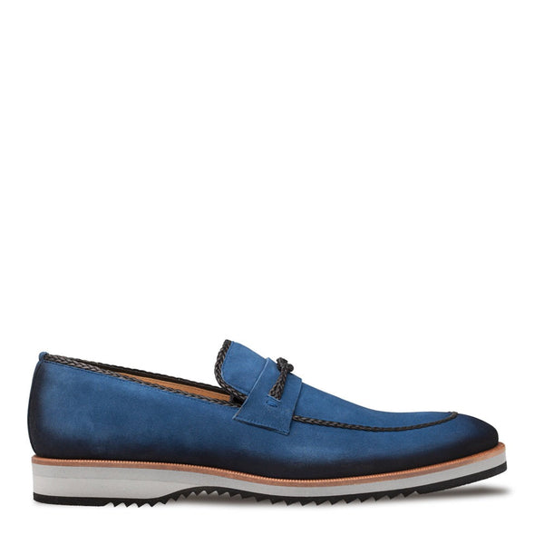 Mezlan clearance suede loafers