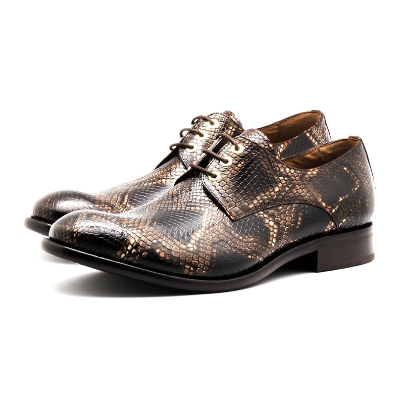 Mens snake clearance print shoes