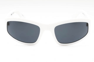 Moschino MOS164/S Sunglasses MATTE WHITE/GREY-AmbrogioShoes