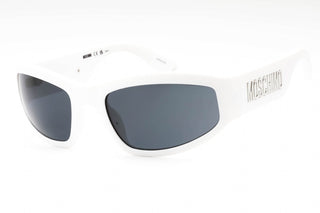 Moschino MOS164/S Sunglasses MATTE WHITE/GREY-AmbrogioShoes