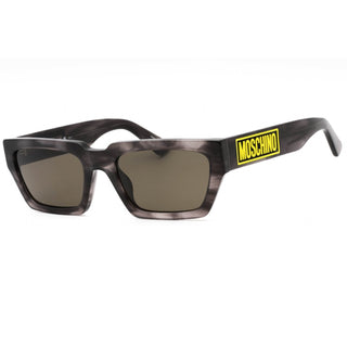 Moschino MOS166/S Sunglasses GREY HORN/GREY-AmbrogioShoes