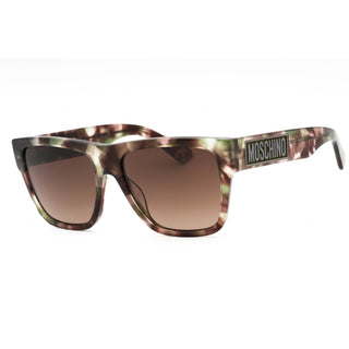 Moschino MOS167/S Sunglasses BROWN GREEN HAVANA/BROWN SF-AmbrogioShoes