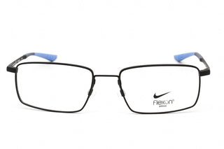 Nike NIKE 4305 Eyeglasses SATIN BLACK/MIDNIGHT NAVY / Clear demo lens-AmbrogioShoes