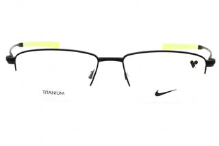 Nike NIKE 6045 Eyeglasses Satin Black/Clear demo lens-AmbrogioShoes