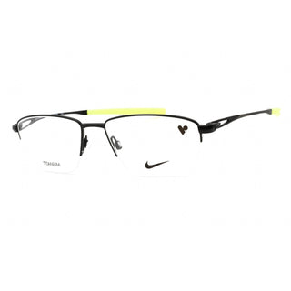 Nike NIKE 6045 Eyeglasses Satin Black/Clear demo lens-AmbrogioShoes