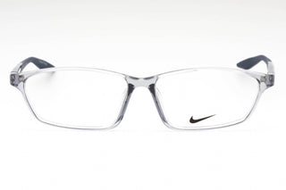 Nike NIKE 7130AF Eyeglasses /LIGHT GREY/MIDNIGHT NAVY / Clear demo lens-AmbrogioShoes