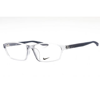 Nike NIKE 7130AF Eyeglasses /LIGHT GREY/MIDNIGHT NAVY / Clear demo lens-AmbrogioShoes