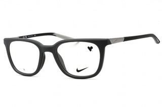 Nike NIKE 7290 Eyeglasses MATTE DARK GREY/BLACK/clear demo lens-AmbrogioShoes