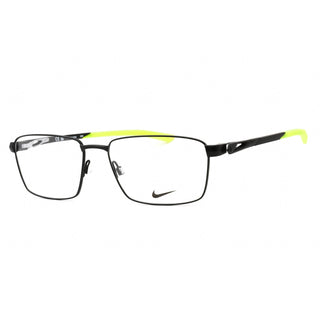 Nike NIKE 8140 Eyeglasses Satin Black/Volt/Clear demo lens-AmbrogioShoes