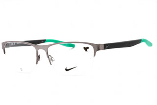 Nike NIKE 8153 Eyeglasses SATIN GUNMETAL/MATTE GRIDIR/Clear demo lens-AmbrogioShoes