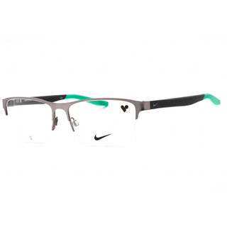 Nike NIKE 8153 Eyeglasses SATIN GUNMETAL/MATTE GRIDIR/Clear demo lens-AmbrogioShoes