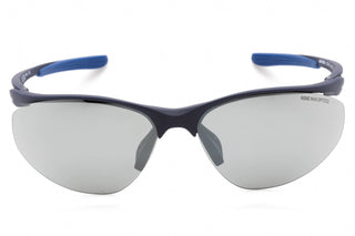 Nike NIKE AERIAL DZ7352 Sunglasses Matte Midnight Navy / Silver Flash-AmbrogioShoes