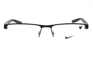 Nike Nike 8137 Eyeglasses SATIN BLACK/BLACK/Clear demo lens-AmbrogioShoes