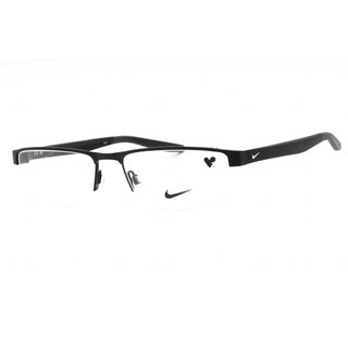 Nike Nike 8137 Eyeglasses SATIN BLACK/BLACK/Clear demo lens-AmbrogioShoes