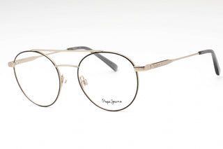 Pepe Jeans PJ1412 Eyeglasses MATTE LT GOLD/BLACK / Clear demo lens-AmbrogioShoes