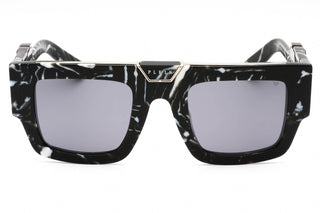 Philipp Plein SPP092M Sunglasses Marbled Black-AmbrogioShoes