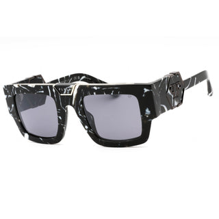 Philipp Plein SPP092M Sunglasses Marbled Black-AmbrogioShoes