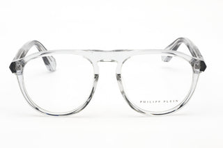 Philipp Plein VPP016M Eyeglasses SHINY TRANSP. GREY / Clear demo lens-AmbrogioShoes