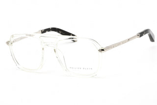 Philipp Plein VPP018M Eyeglasses Shiny Crystal / Clear Lens-AmbrogioShoes