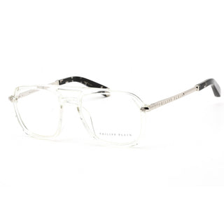 Philipp Plein VPP018M Eyeglasses Shiny Crystal / Clear Lens-AmbrogioShoes