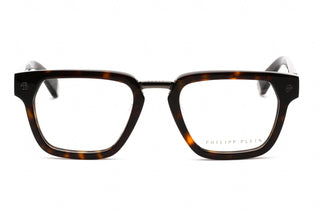 Philipp Plein VPP055W Eyeglasses Shiny Dark Havana / Clear Lens-AmbrogioShoes