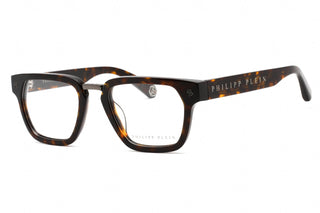 Philipp Plein VPP055W Eyeglasses Shiny Dark Havana / Clear Lens-AmbrogioShoes