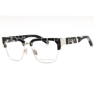 Philipp Plein VPP113M Eyeglasses Marbled Black /clear demo lens-AmbrogioShoes