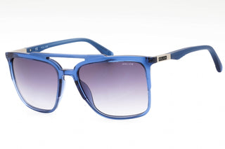 Police SPL363 Sunglasses Shiny Transparent Blue-AmbrogioShoes