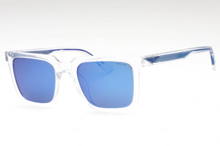 Police SPLF15 Sunglasses Clear / Smoke/Mirror Blue-AmbrogioShoes