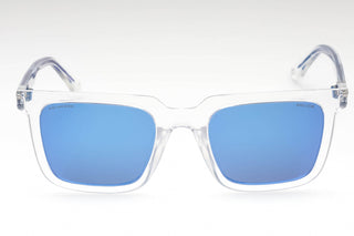 Police SPLF15 Sunglasses Clear / Smoke/Mirror Blue-AmbrogioShoes