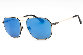 Police SPLF64 Sunglasses Black Gold / Blue Mirror-AmbrogioShoes