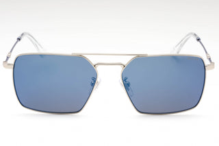 Police SPLL07 Sunglasses Shiny Silver / Blue Mirror-AmbrogioShoes