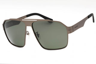 Police SPLL08 Sunglasses Brushed Gunmetal / Green Polarized-AmbrogioShoes