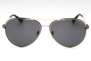 Police SPLL11 Sunglasses Black Rose Gold / Grey-AmbrogioShoes